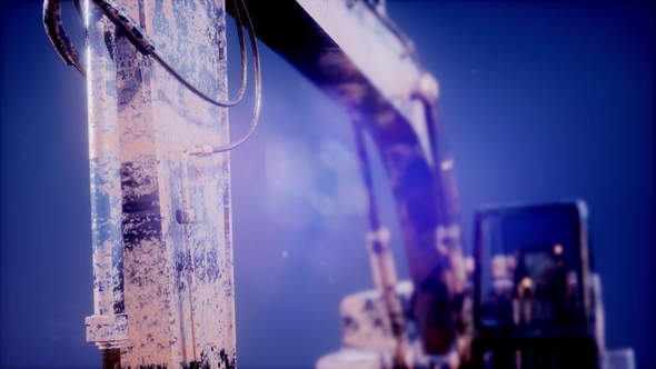 Metal Excavator Tractor alt