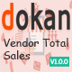 Dokan Vendor Total Sales - CodeCanyon Item for Sale