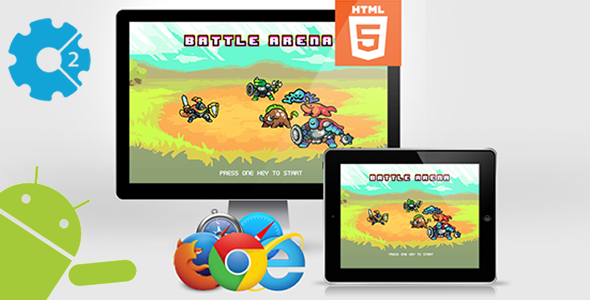 Battle Arena - HTML5 Game (CAPX)