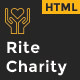 Rite Charity Donation | Nonprofit / Fundraising HTML Template - ThemeForest Item for Sale