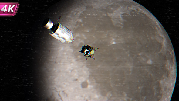 Lunar Module on the Orbit