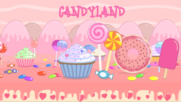 Cartoon Candyland