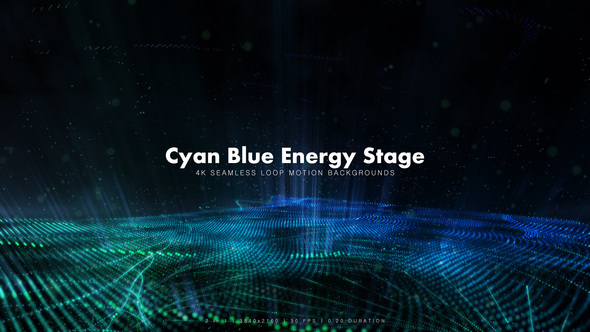 Cyan Blue Energy Stage alt