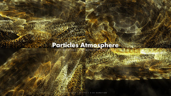 Particles Atmosphere Yellow