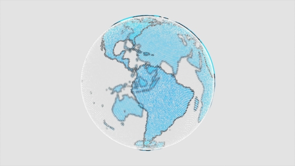 Digital Bright World Globe Loop alt