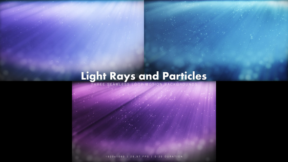 Light Rays and Particles alt