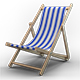 Beach Chair - 3DOcean Item for Sale