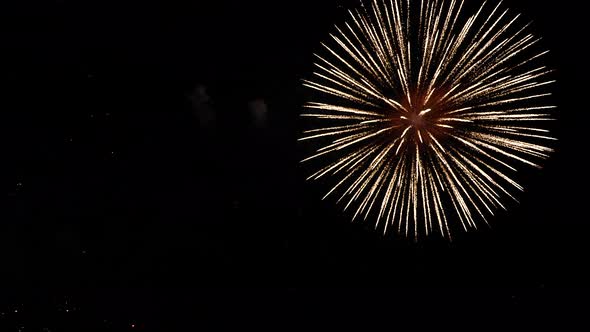 New Year celebration, fireworks 