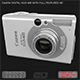Canon Digital IXUS 400 with FULL Textures HD - 3DOcean Item for Sale