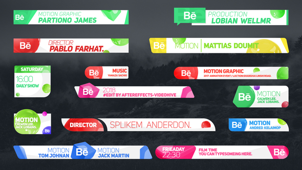 Minimalism Lower Thirds alt