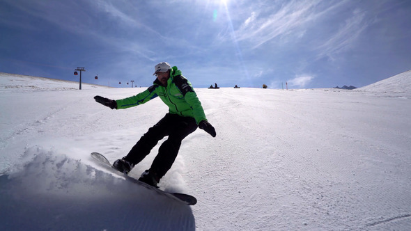 Young Snowboarder