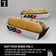 Fast Food Boxes Vol.3:Take Out Packaging Mock Ups - GraphicRiver Item for Sale