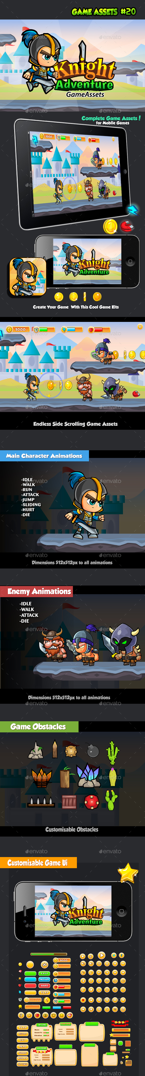 Knight Adventure Game Assets 20