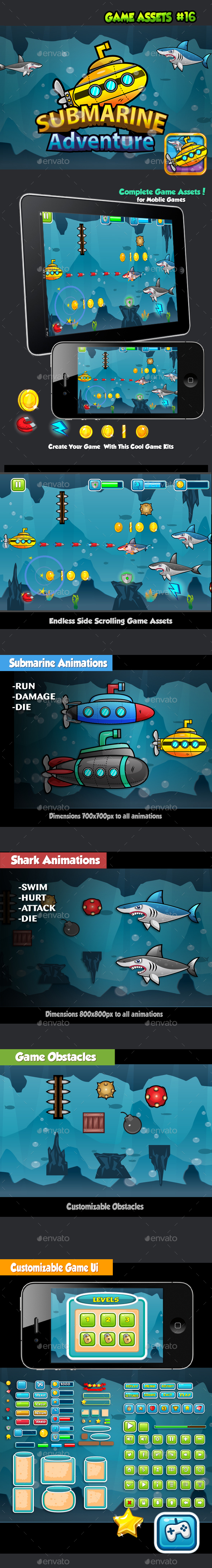 Submarine Adventure Game Kits