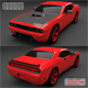 Dodge Challenger SRT10 with Full Textures & Materials - 3DOcean Item for Sale