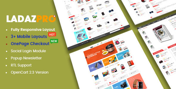 LadazPro - Advanced Multipurpose Responsive2.3 Theme