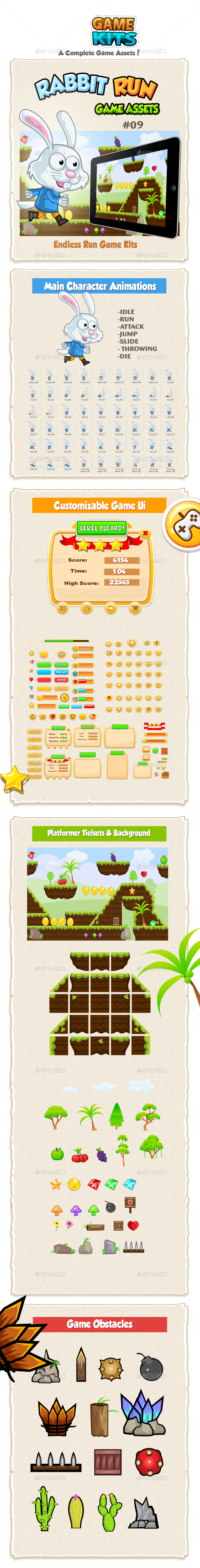 Rabbit Run Game Assets-09