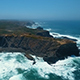 Drone View of Rocky coastline, Cliffs, Atlantic Ocean in Algarve Region, Portugal - VideoHive Item for Sale