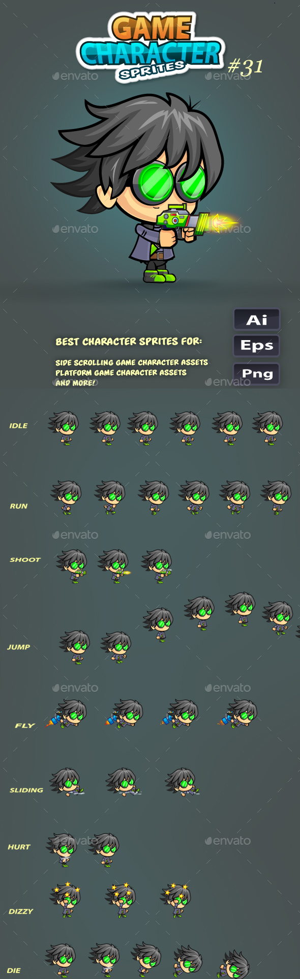 2D Game Character Sprites 31