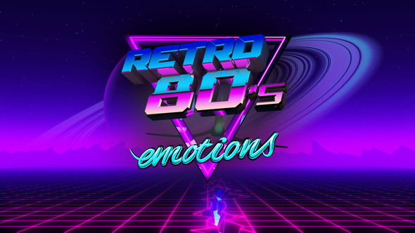 VJ 80's Synthwave Emotions