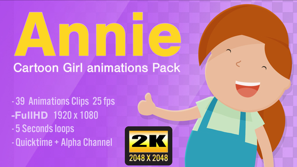 Annie Character Animations Pack alt
