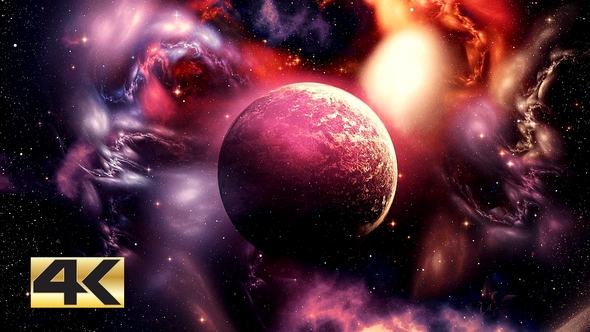 Space Planet 4K