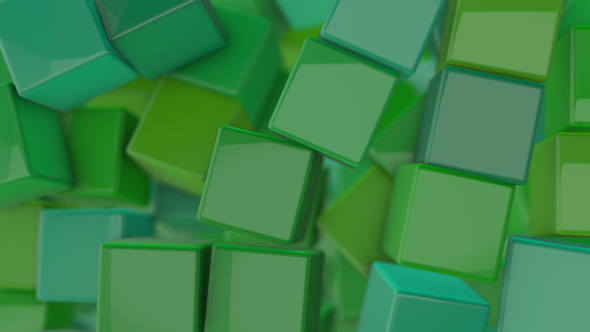 Green Cubes Transitions alt