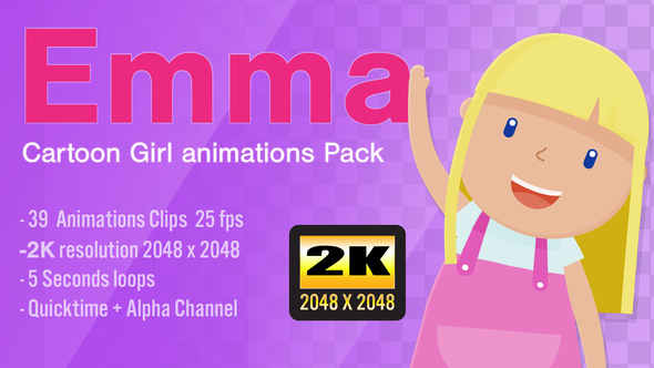 Emma Character Animations Pack alt