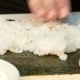 Chef Hands Kneading Rice on Nori Sheet - VideoHive Item for Sale