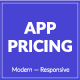 App Pricing - Modern & Responsive Pricing Tables - CodeCanyon Item for Sale