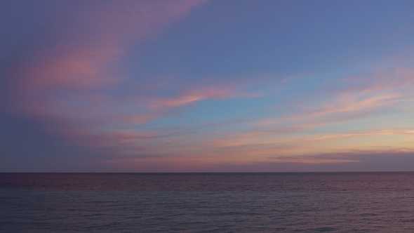  Sky and Calm Water.