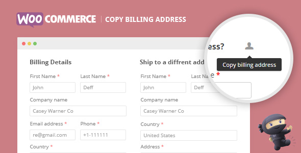 WooCommerce Copy Billing Address