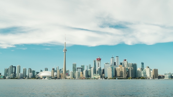 Toronto Skyline on a Clear Day