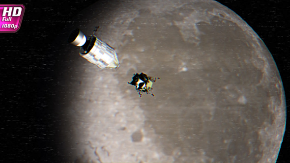 Lunar Module on the Orbit