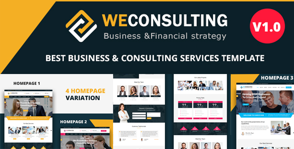 WECONSULTING - responsywny motyw BootStrap Drupal 8.7