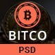 BITCO - Bitcoin and Cryptocurrency  Multi Page PSD Template - ThemeForest Item for Sale