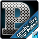 Hole Punched Metal Graphic Style plus bonus patter - GraphicRiver Item for Sale