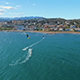 Kitesurfing on Mediterranean Sea Landscape in Spain - VideoHive Item for Sale