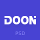Doon - PSD Template - ThemeForest Item for Sale