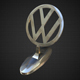 volkswagen hood ornament - 3DOcean Item for Sale