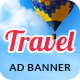 Online Travel Booking AD Banner 09 - CodeCanyon Item for Sale