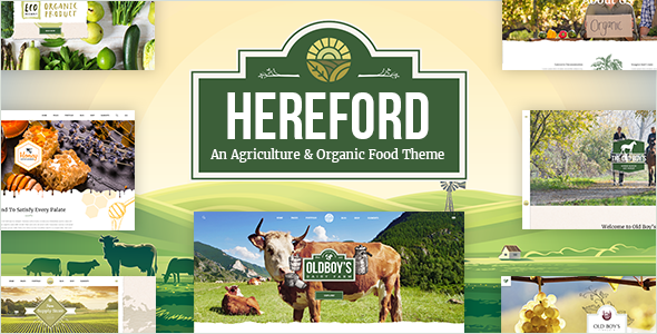 Hereford - Agriculture and Organic Food Theme