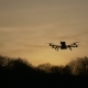 Homemade Drone in the Setting Sun - VideoHive Item for Sale
