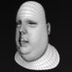 Human Head Fat Male Low Poly Base Mesh - 3DOcean Item for Sale
