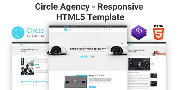 Circle Agency - Responsive HTML5 Template