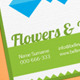 Flowers & Fields Business Card - GraphicRiver Item for Sale