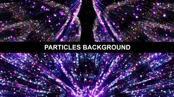 Holiday Background Particles