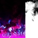 Purple Flames And Dark Rising Smoke - VideoHive Item for Sale