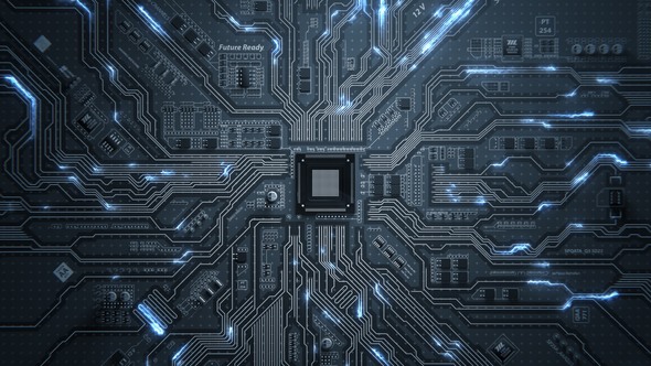 Motherboard Circuit Background