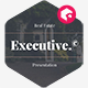Executive - Real Estate Presentation Template - GraphicRiver Item for Sale